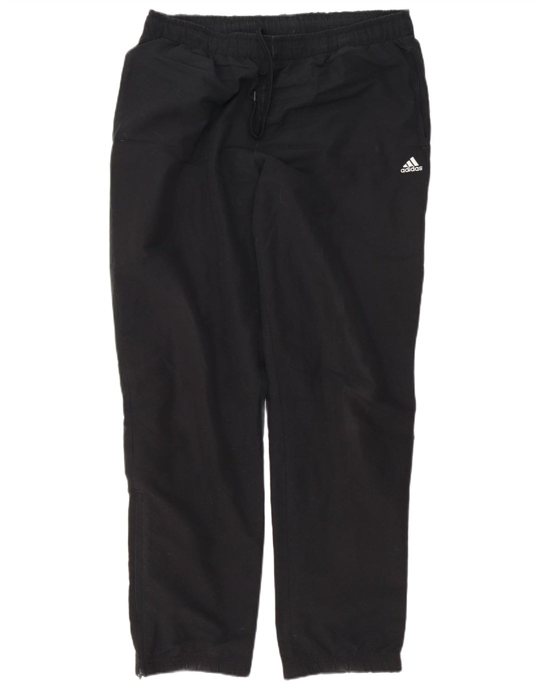 Pantaloni da tuta Adidas Climalite da uomo, pantaloni da jogging, grandi, in poliestere nero