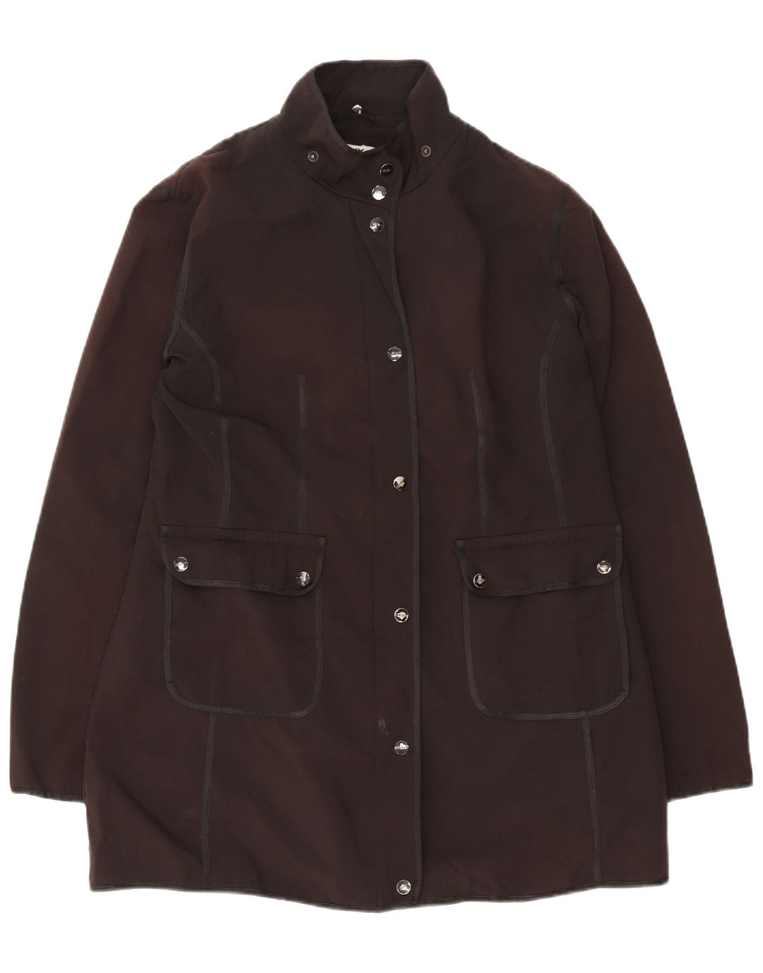 Giacca multiuso da donna Dkny UK 16 grande poliestere grigio