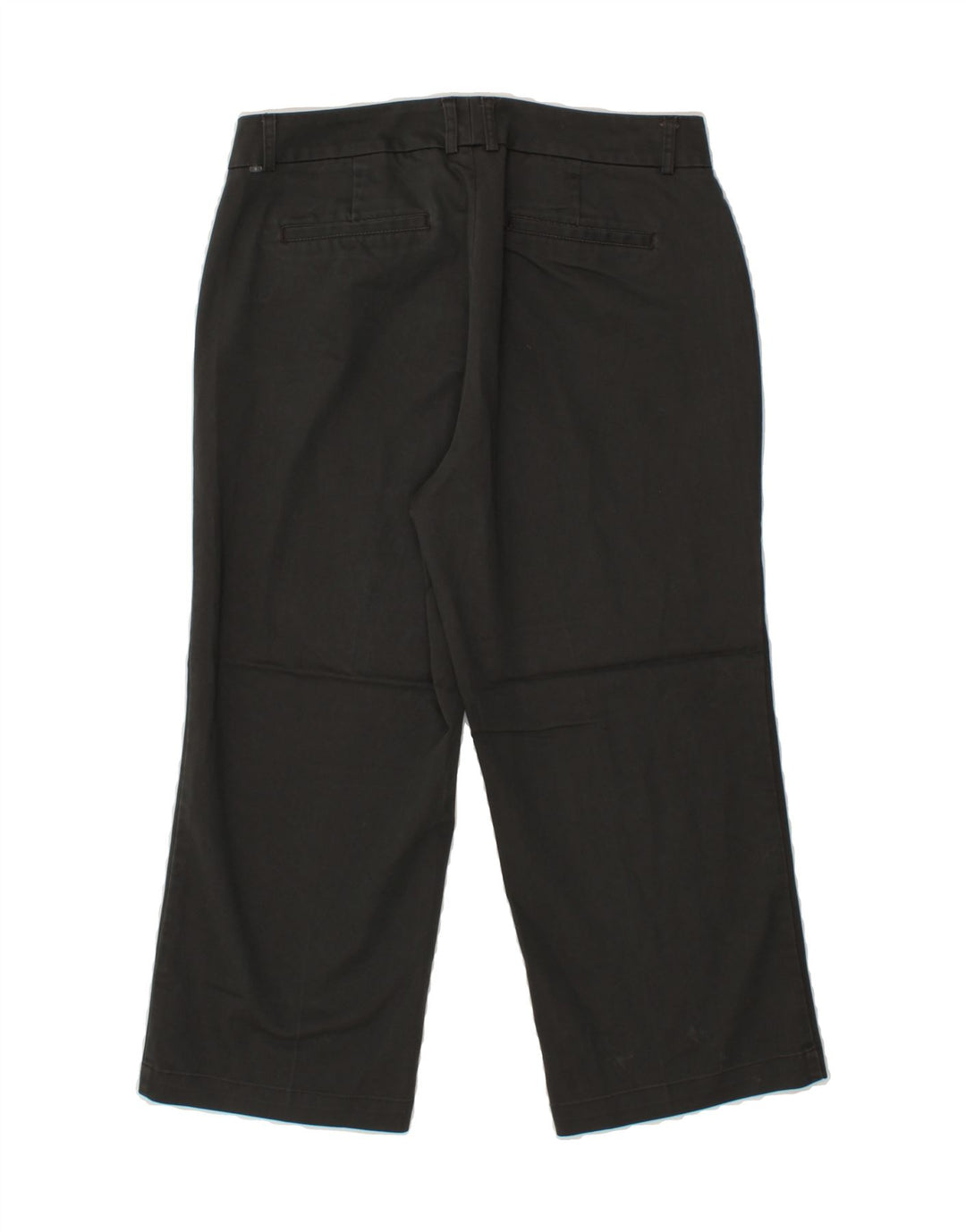 DOCKERS Womens Straight Capri Trousers US 8 Medium W30 L22  Black Cotton Vintage Dockers and Second-Hand Dockers from Messina Hembry 
