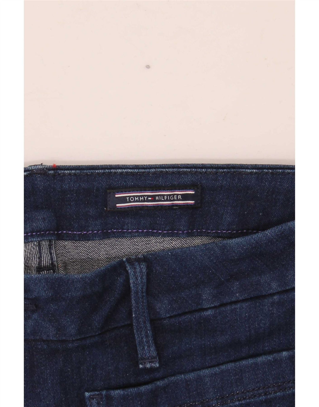 Tommy Hilfiger Donna Como RW Jegging Bootcut Jeans W33 L27 Blu Navy
