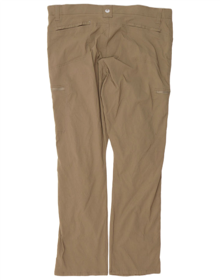 Pantaloni cargo dritti da uomo WRANGLER W40 L32 nylon kaki