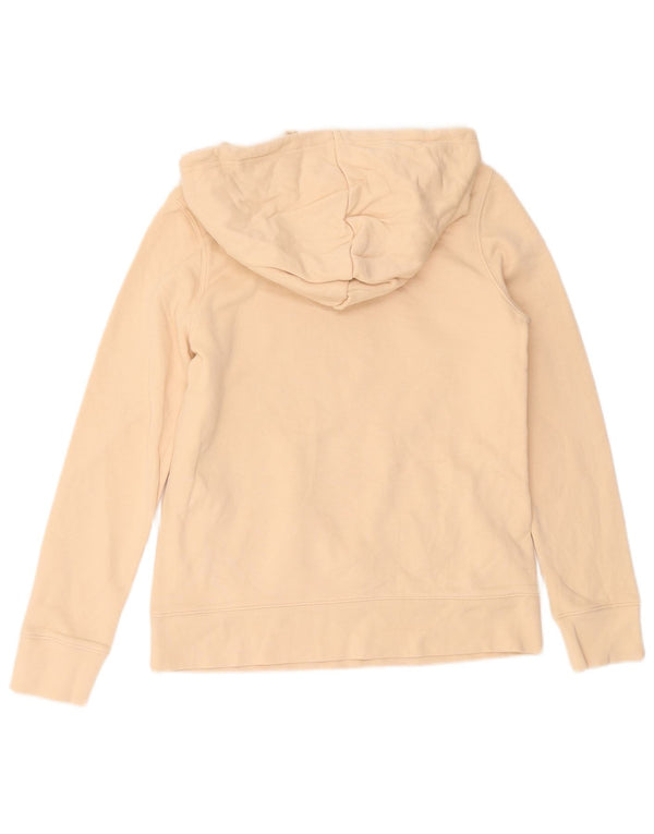 Felpa con cappuccio oversize grafica da donna Adidas UK 6 XS Cotone beige