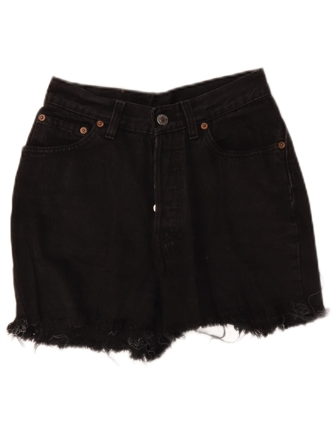 Pantaloncini di jeans da donna Levi's W24 XS neri