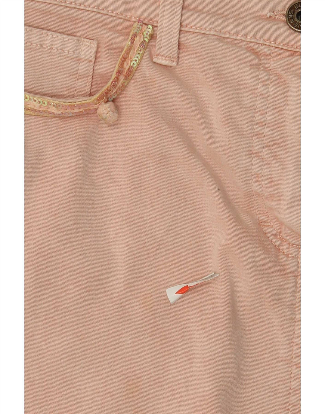 Gonna Denim Donna Blumarine IT 42 Media W30 Cotone Rosa