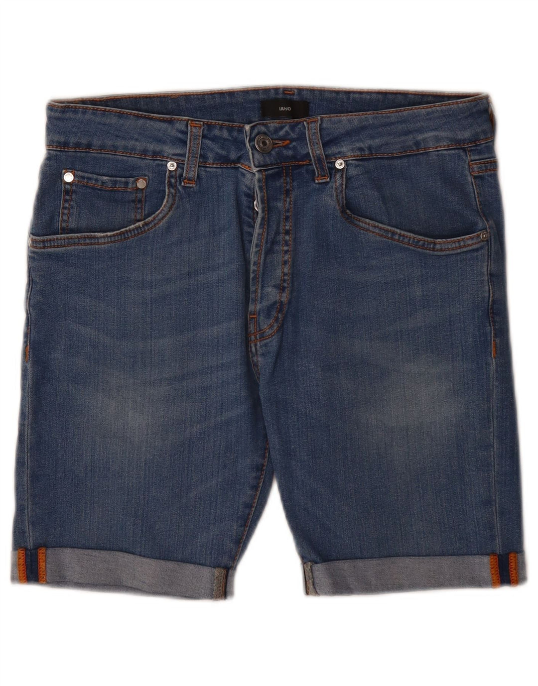 Pantaloncini di jeans da donna Liu Jo W28 Blu medio