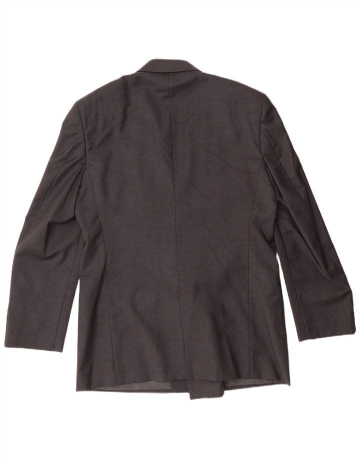 VALENTINO Abito 2 Pezzi Doppio Petto Uomo IT 50 Large W34 L30 Grigio