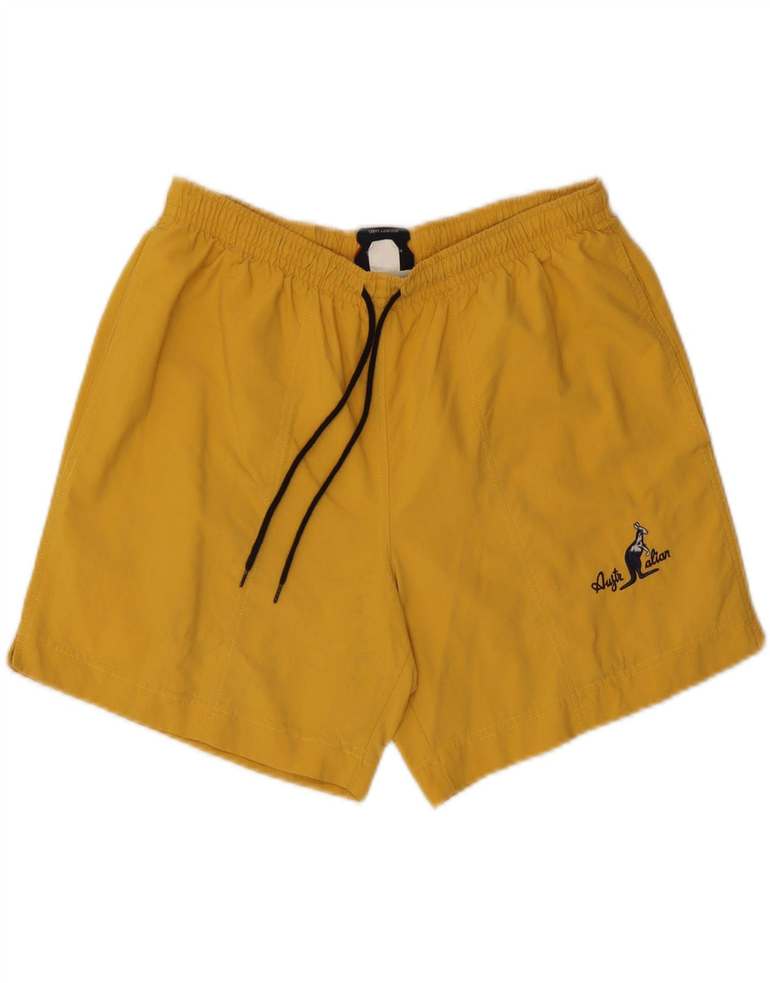 Pantaloncini da bagno uomo AUSTRALIAN L'ALPINA IT 50 Medium Giallo Poliammide