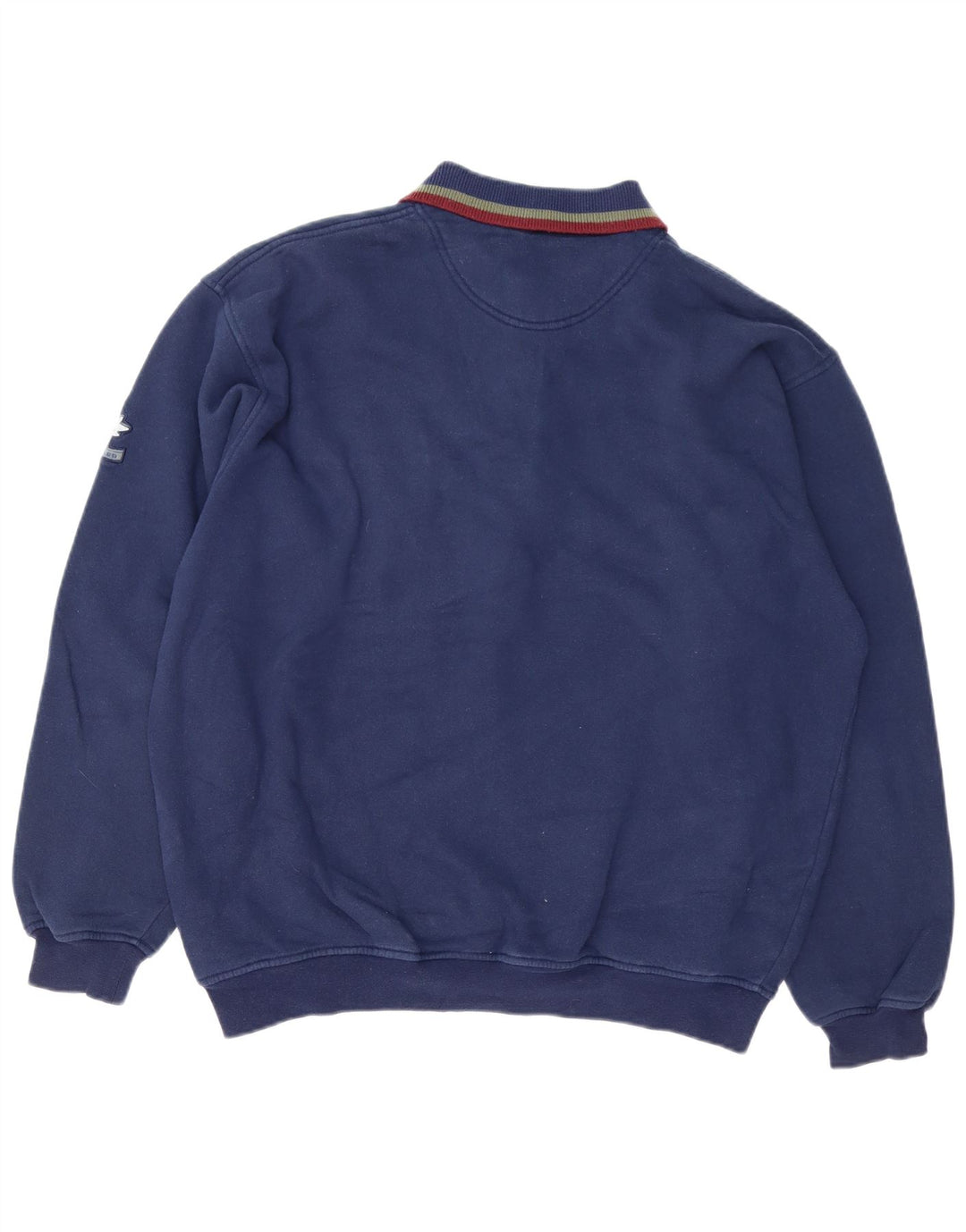Felpa da uomo Hugo Boss con collo alto, maglione XL, cotone blu navy
