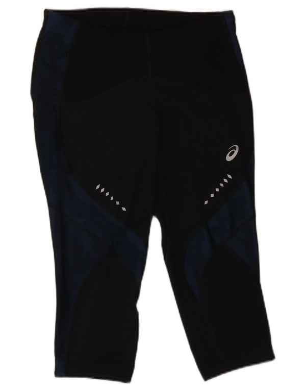 Leggings Asics Capri da donna UK 12 medio nero poliestere