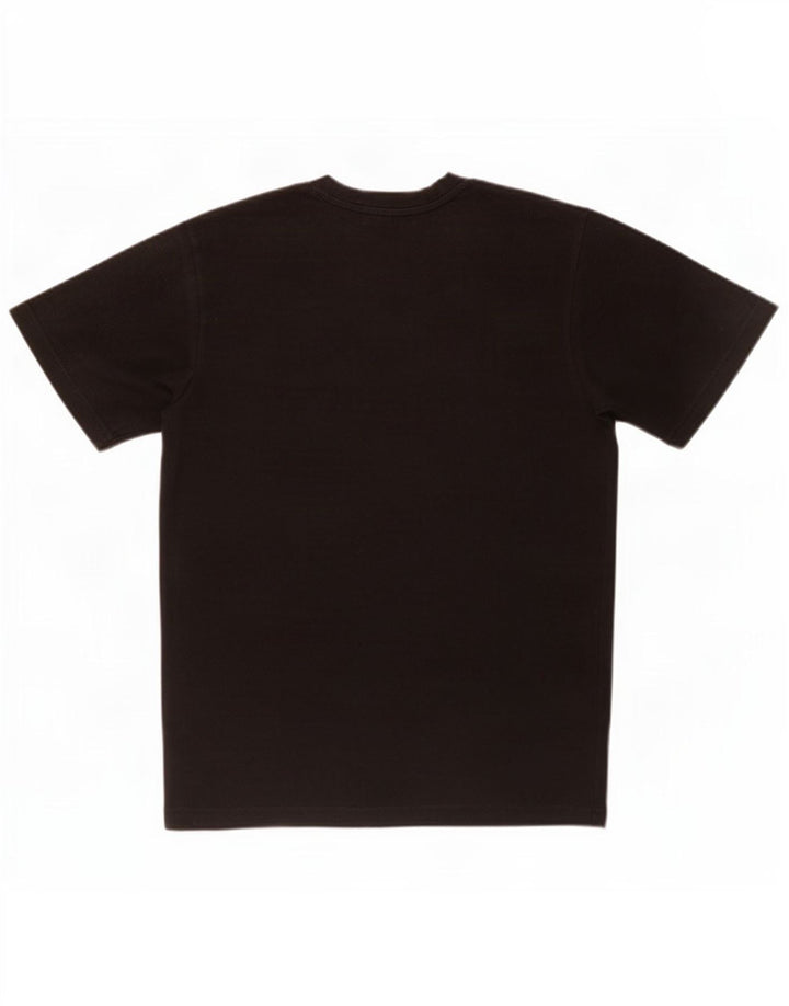 T-shirt Puma da uomo piccola piccola in poliestere nero