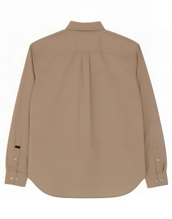 Camicia Uomo Gas Large in Cotone Beige