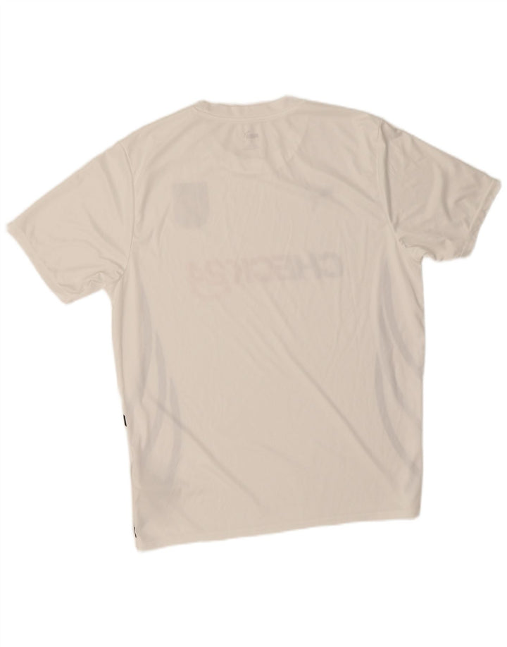 Puma T-shirt grafica da uomo Deutshland Top grande bianco in poliestere