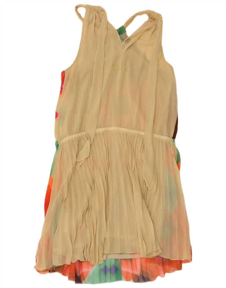 Desigual Abito da donna Halter EU 40 Medio multicolore geometrico