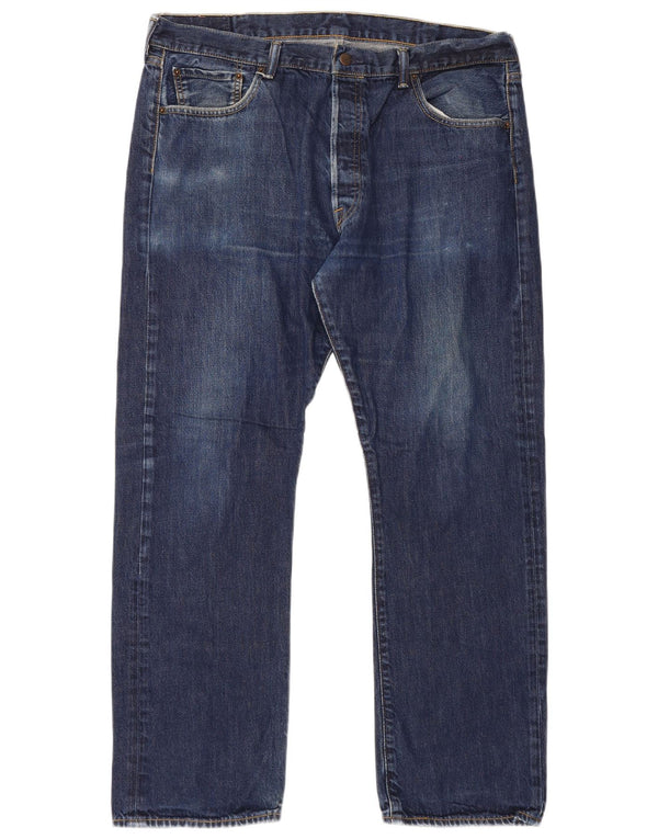 Levi's Uomo 501 Jeans dritti W40 L32 Blu Navy
