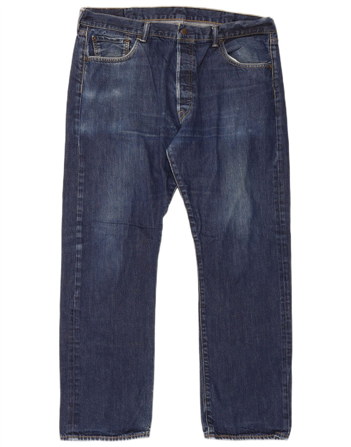 Levi's Uomo 501 Jeans dritti W40 L32 Blu Navy