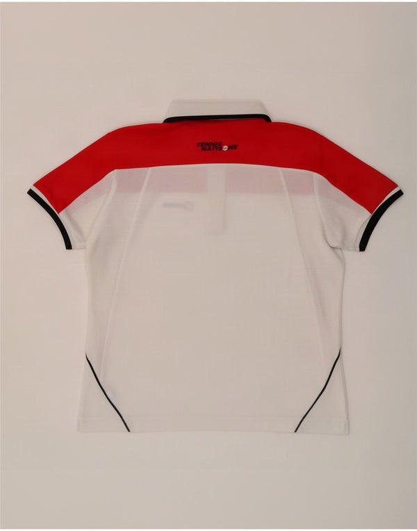 Polo da donna Lotto UK 16 Large White Colourblock
