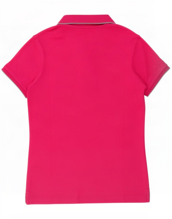 Polo Champion da donna Heritage Fit UK 10 piccola in cotone rosa