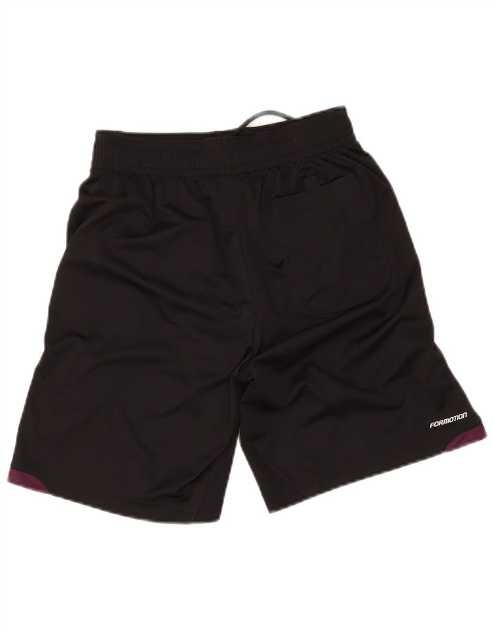 Pantaloncini sportivi Adidas Climacool da uomo piccoli in poliestere color block nero