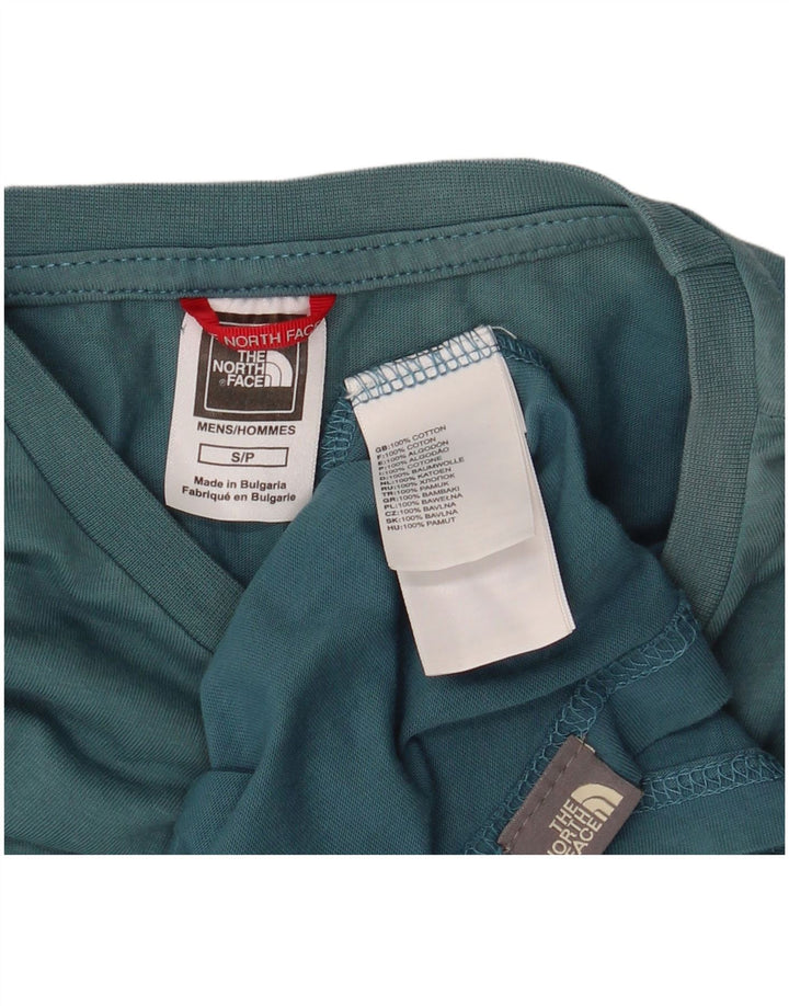 T-shirt da uomo The North Face Top Small in cotone blu