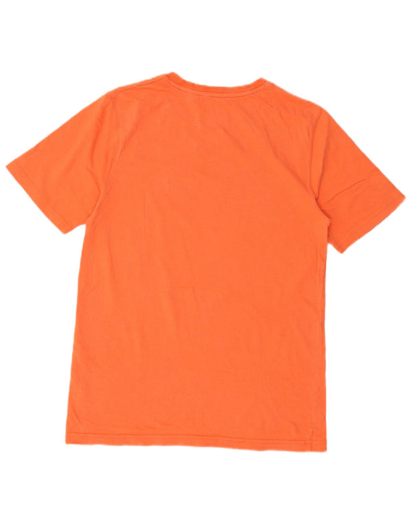 T-shirt grafica per ragazzi Timberland Top 15-16 anni cotone arancione medio