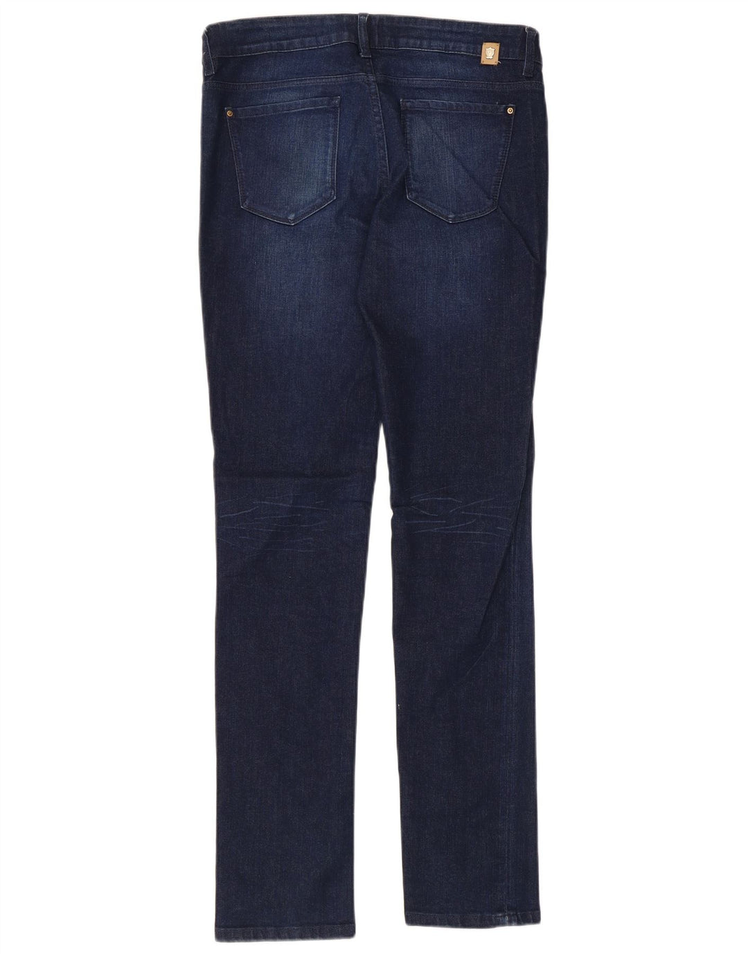 Jeans slim da donna Massimo Dutti EU 38 Small W28 L32 Blu navy