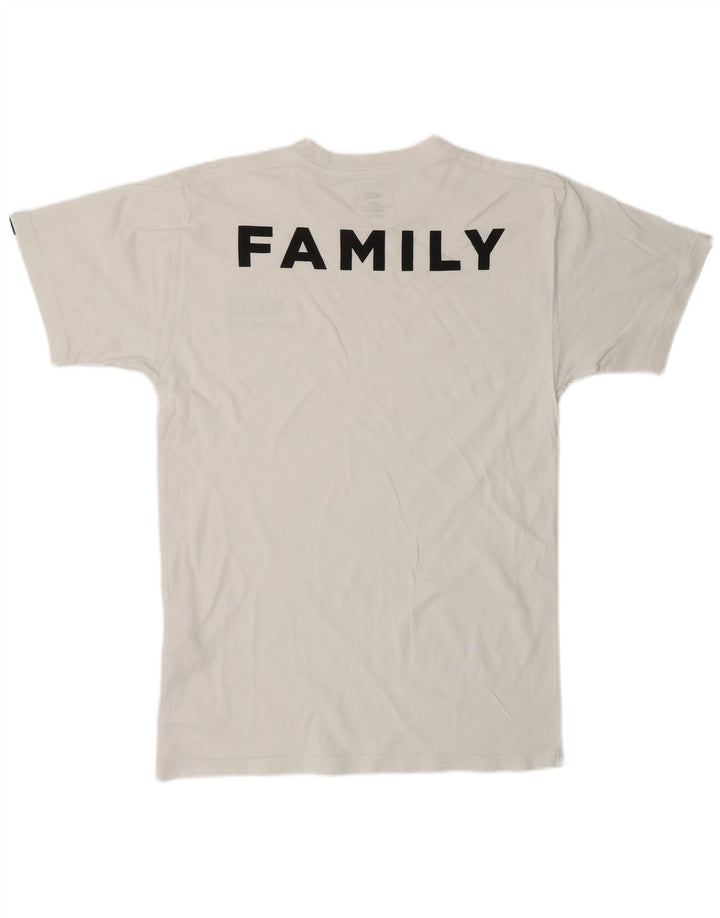 T-shirt grafica da uomo con vestibilità classica VANS, cotone bianco medio