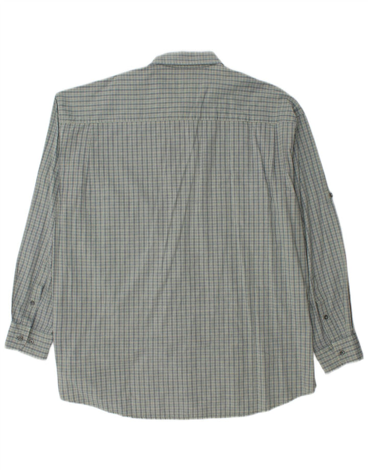 Camicia da uomo Camel Active XL a quadri blu