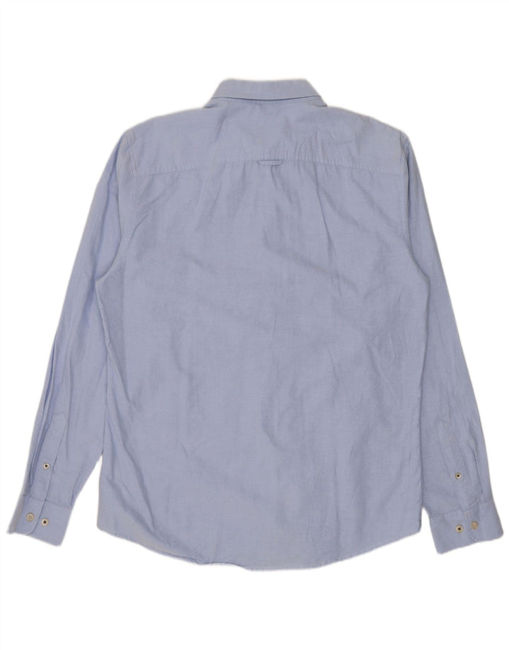 Camicia Joules da uomo slim fit in cotone blu medio
