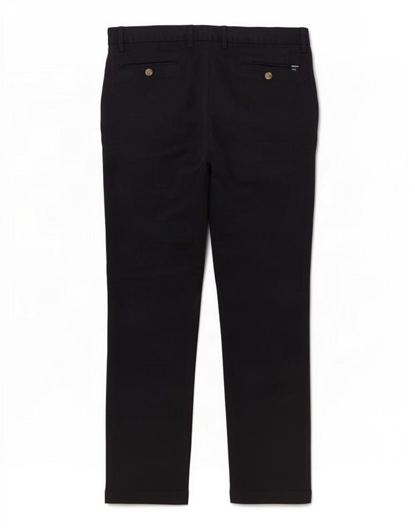 Pantaloni da abito slim fit da uomo Polo Ralph Lauren W36 L32 poliestere blu navy