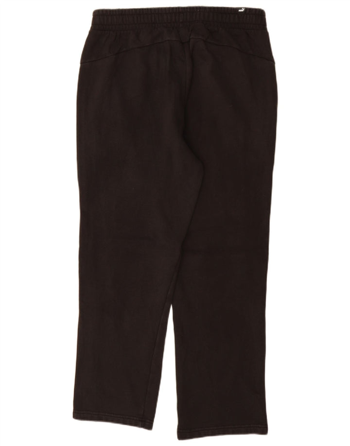 Pantaloni da tuta da uomo Puma Large in cotone nero