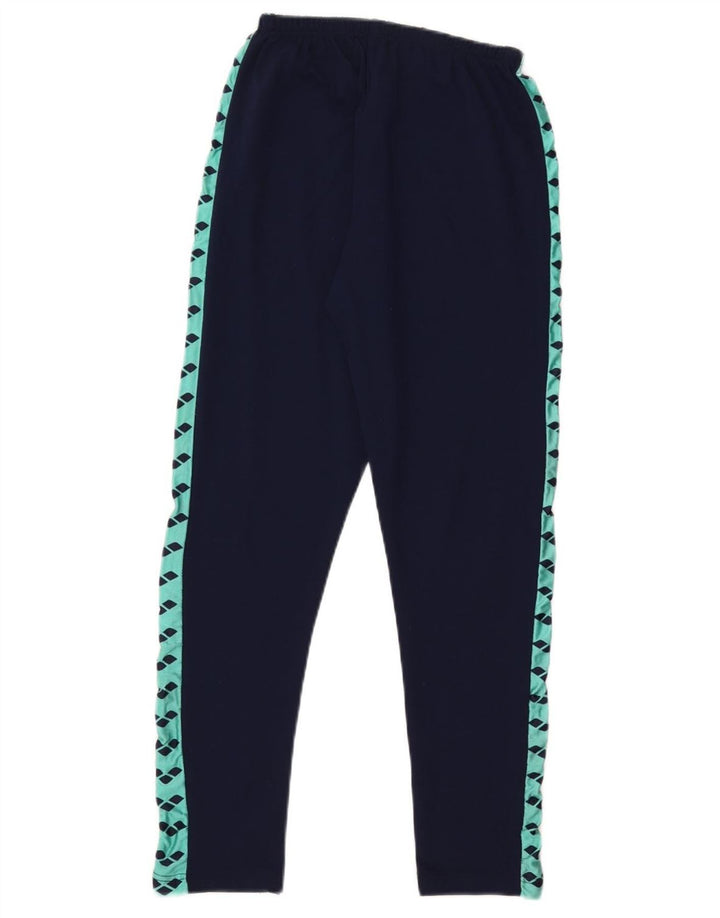 Leggings grafici da donna Arena IT 46 Large Blu navy Colourblock in poliammide