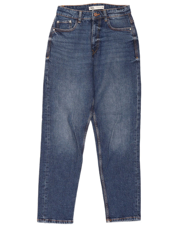 Jeans affusolati a vita alta da donna Marks & Spencer EU 36 XS W26 L28 Blu