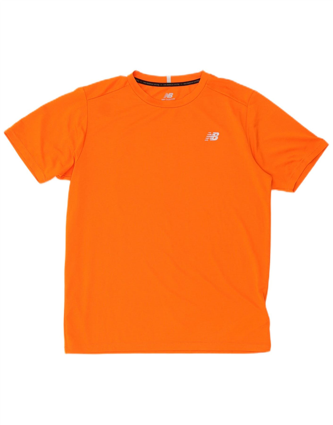 T-shirt da uomo New Balance Top in poliestere arancione medio