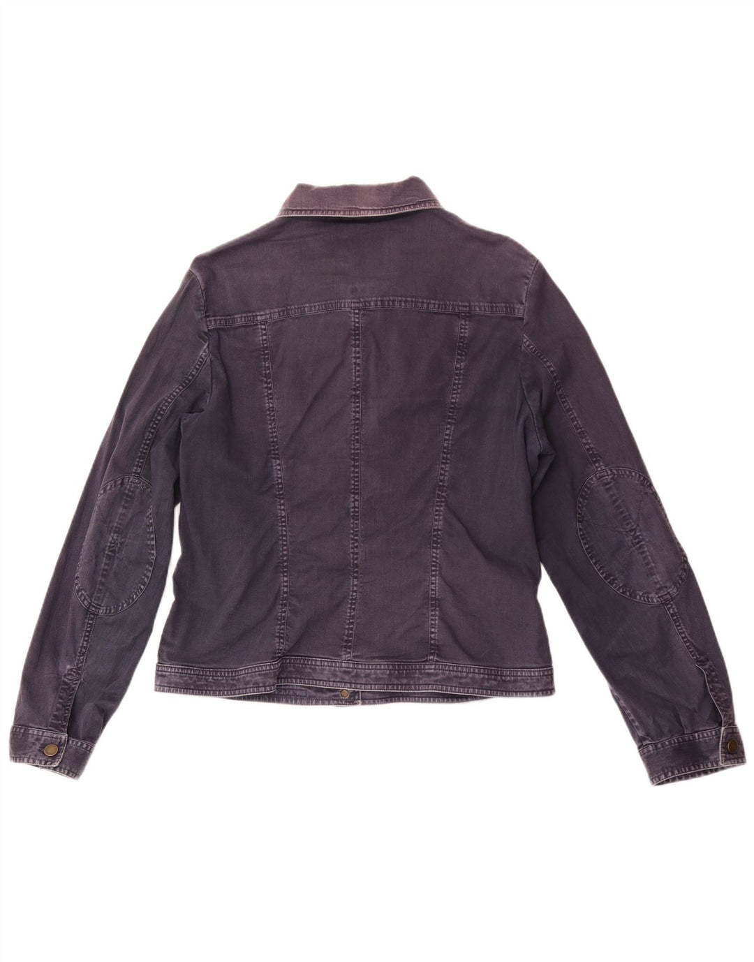 Giacca di jeans da donna Bluestars UK 16 grande cotone blu navy