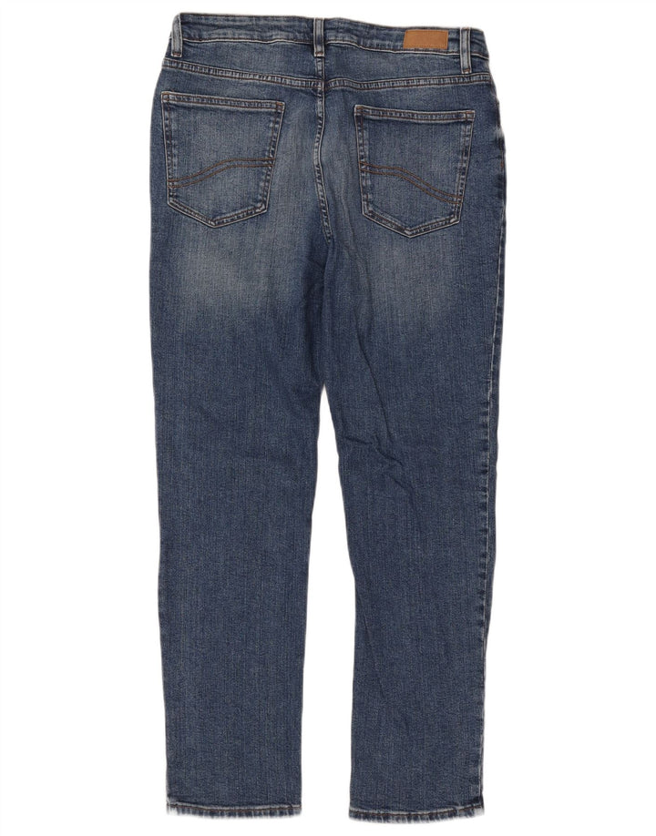 Jeans slim da donna Chesham Girlfriend Fat Face UK 12 medio W32 L27 blu