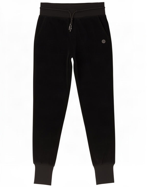 Pantaloni da tuta in velluto da donna Colmar Joggers UK 6 XS Cotone nero