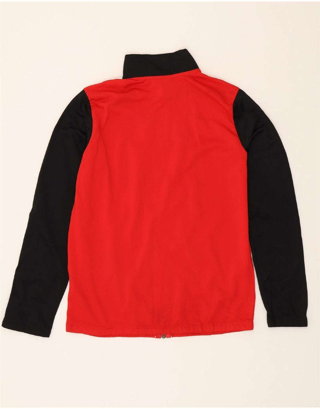 NIKE Boys Tracksuit Top Jacket 13-14 Years XL Red Colourblock Polyester Vintage Nike and Second-Hand Nike from Messina Hembry 