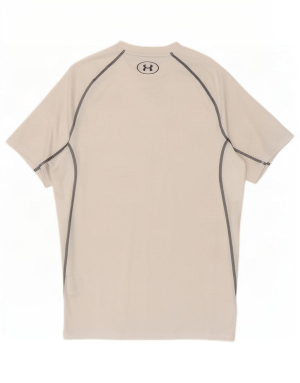 Maglietta Under Armour da uomo Heat Gear Top XL Poliestere color block bianco