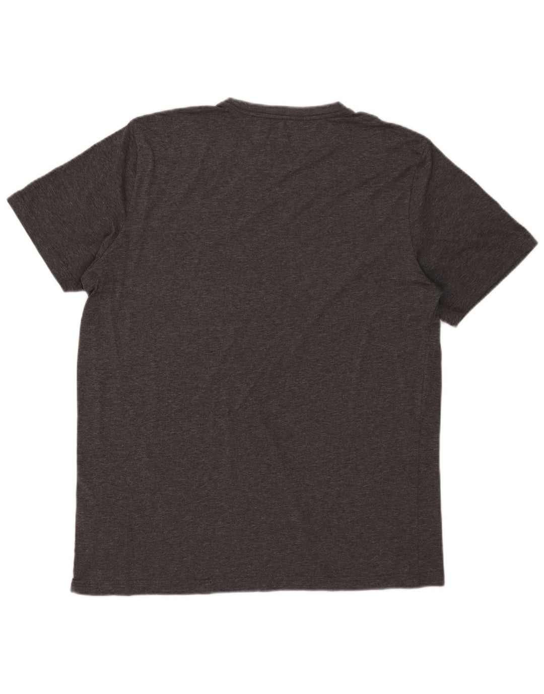 T-shirt grafica da uomo Puma Top XL in poliestere grigio
