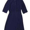 Abito a trapezio da donna Hobbs UK 4 XS poliestere blu navy