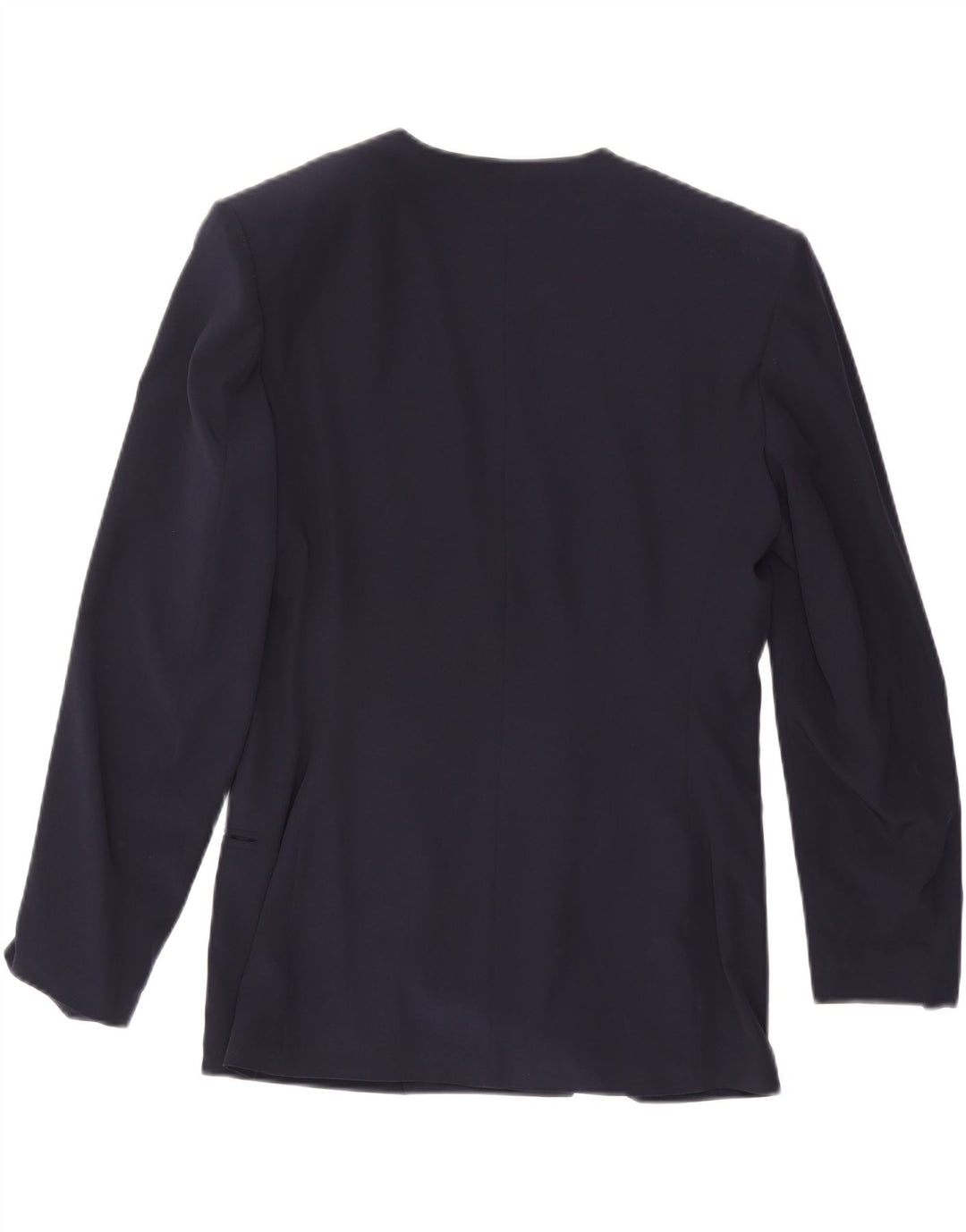 Giacca blazer doppiopetto da donna VINTAGE IT 44 medio blu navy