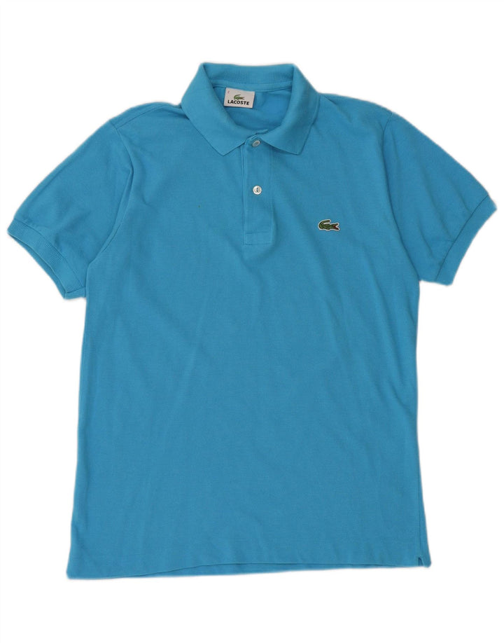 Polo da uomo LACOSTE taglia 2 XS in cotone blu