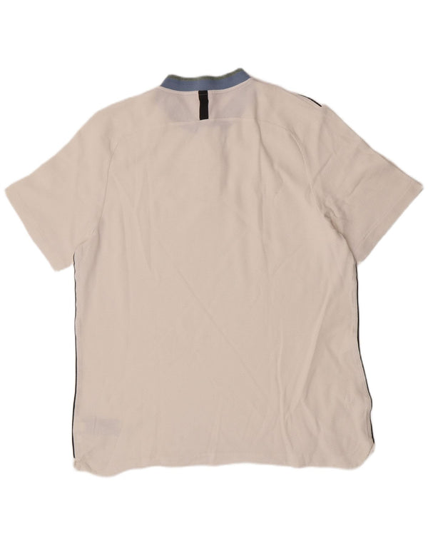 Polo Nike da uomo XL in cotone bianco