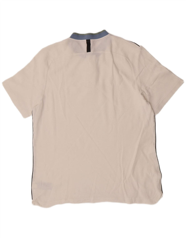 Polo Nike da uomo XL in cotone bianco