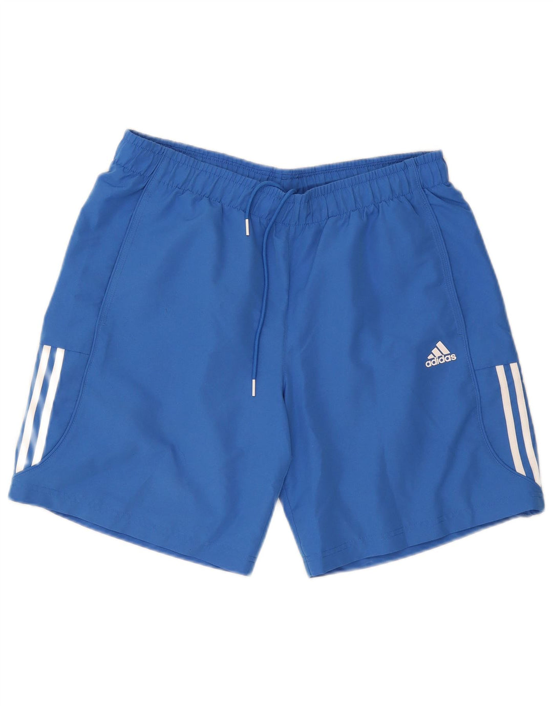Pantaloncini sportivi Adidas Climalite da uomo grandi in poliestere blu