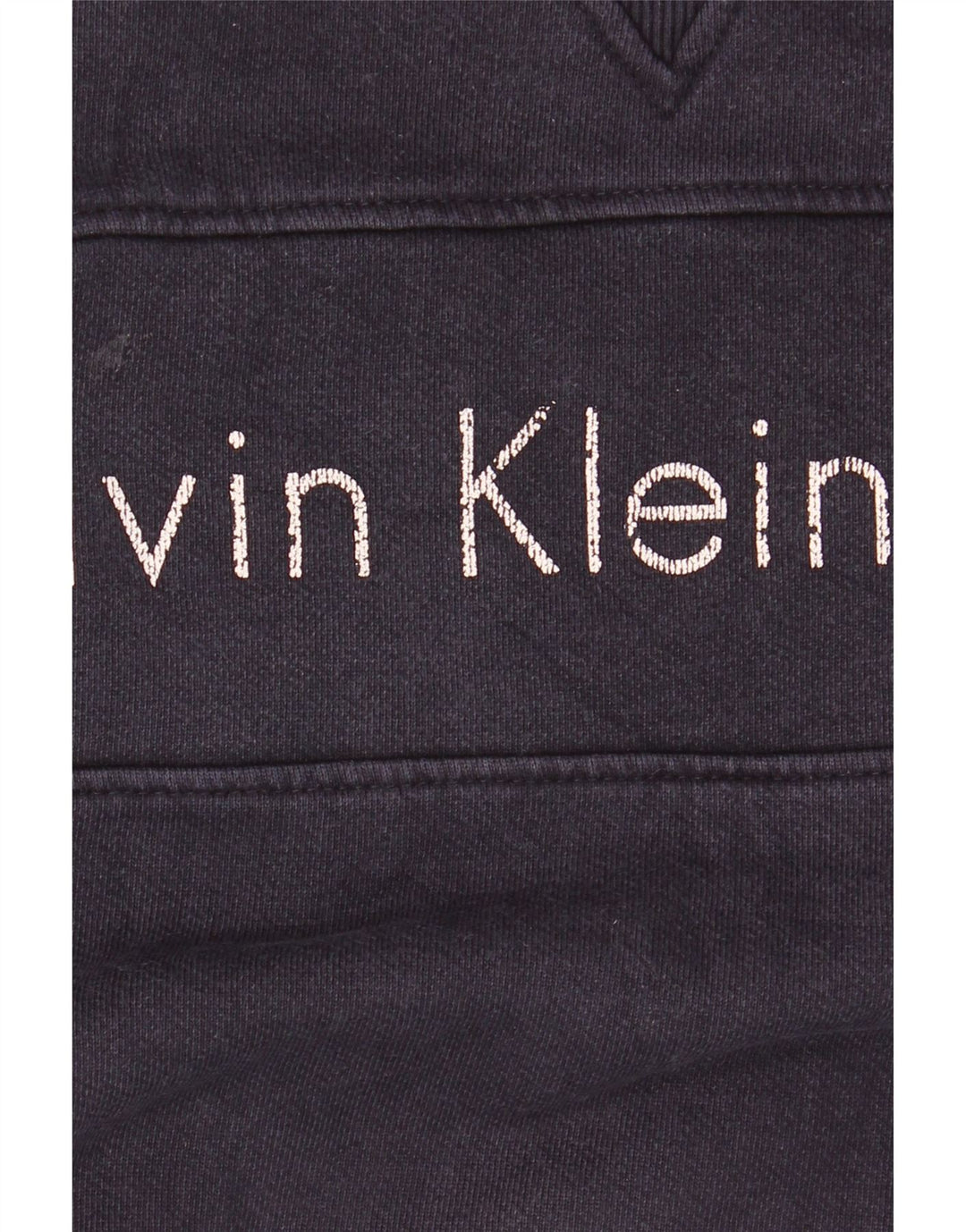 Calvin Klein Jeans Felpa grafica da uomo Maglione grande blu navy