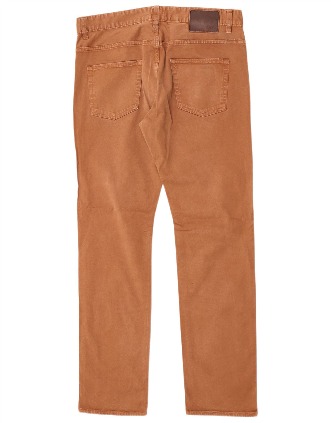 Jeans slim elasticizzati da uomo Hugo Boss W34 L32 Marrone