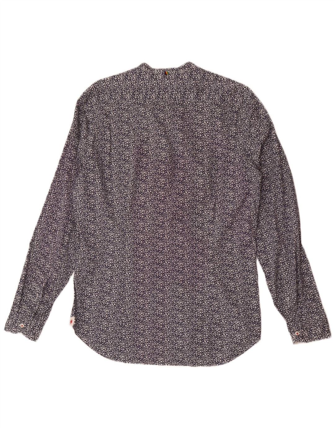 Camicia da uomo Manuel Ritz taglia 42 16 1/2 grande blu navy floreale