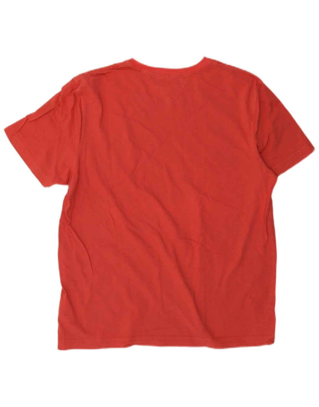 T-shirt da uomo Tommy Hilfiger Top grande in cotone rosa