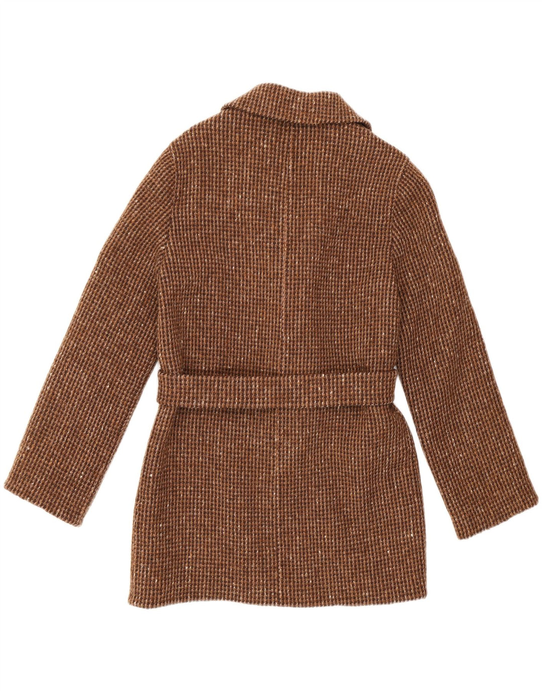 Giacca blazer vintage da donna a 1 bottone IT 44 marrone medio screziato